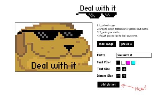 Deal With It GIF Maker
